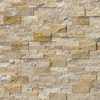 Msi Tuscany Scabas Splitface Ledger Corner 6 In. X 18 In. Natural Travertine Wall Tile, 4PK ZOR-PNL-0091